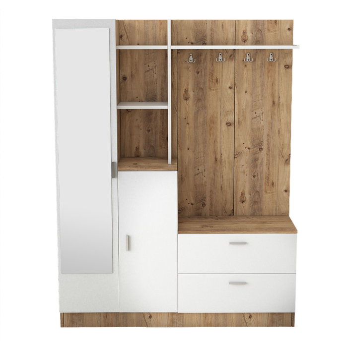 Hanah Home Perchero Dd5-Aw Pino Atlántico y Blanco Hanah Home Perchero Dd5-Aw Pino Atlántico y Blanco